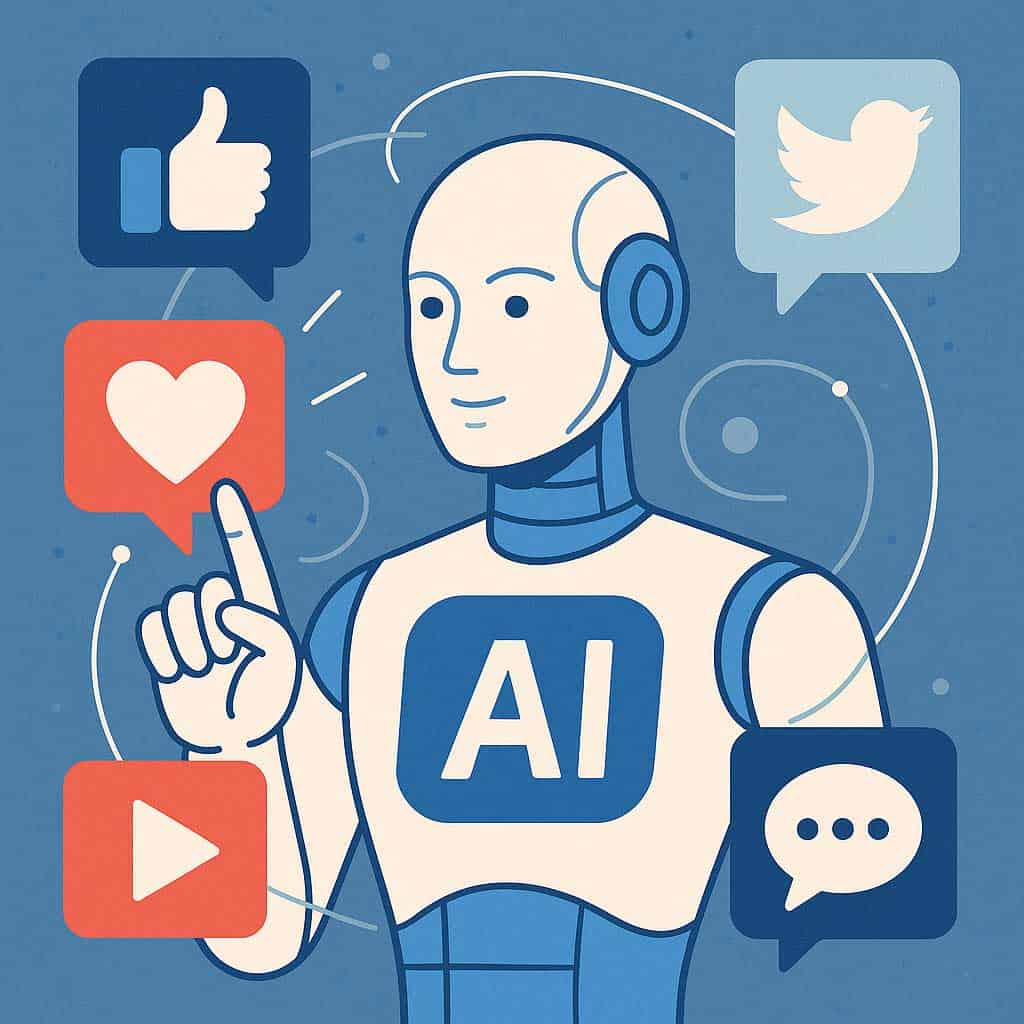 cómo interactúa ChatGPT con las redes sociales